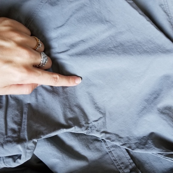 REI Gray Long Sleeve Outdoor Button Down Shirt - M - Picture 6 of 6